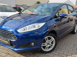 Blau Gebraucht 2014 Ford Fiesta Titanium Kleinwagen | 6.790 € (Guter Preis)