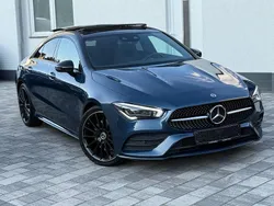Blau Gebraucht 2021 Mercedes CLA200 AMG Limousine | 31.297 € (Teuer)