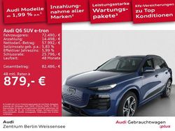Ascariblau metallic Gebraucht 2025 Audi Q6 e-tron Ambiente SUV | 72.490 € (Guter Preis)