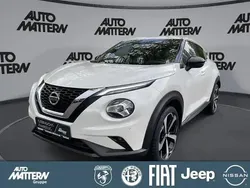 Brilliant white (m) (metallic) Gebraucht 2020 Nissan Juke Tekna SUV | 16.490 € (Fairer Preis)