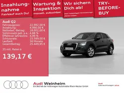 Mythosschwarz metallic Gebraucht 2022 Audi Q2 Comfort SUV | 22.992 € (Fairer Preis)