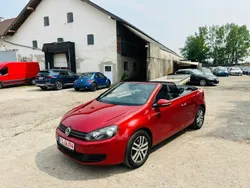 Rot Gebraucht 2012 VW Golf Cabriolet Cabrio | 4.399 € (Guter Preis)