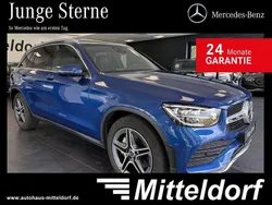 Blau Gebraucht 2022 Mercedes GLC220 AMG SUV | 40.880 € (Teuer)