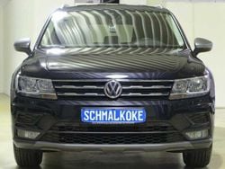 Deep black pearlescent (metallic) Gebraucht 2021 VW Tiguan Allspace Comfortline SUV | 24.950 € (Guter Preis)