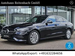 Lack obsidianschwarz Gebraucht 2024 Mercedes C200 Avantgarde Limousine | 38.849 € (Fairer Preis)