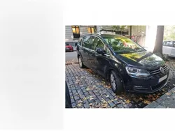 Schwarz Gebraucht 2019 VW Sharan Highline Van / Kleinbus | 31.049 € (Etwas zu teuer)