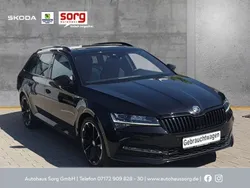 Schwarz Gebraucht 2022 Skoda Superb SportLine Kombi | 31.990 € (Etwas zu teuer)