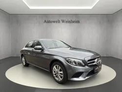 Grau Gebraucht 2019 Mercedes C220 Limousine | 20.999 € (Fairer Preis)