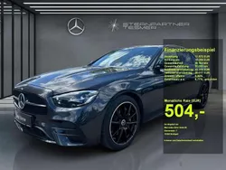Grau Gebraucht 2023 Mercedes E220 AMG Limousine | 45.950 € (Etwas zu teuer)