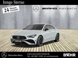 Digitalweiß (metallic) Gebraucht 2024 Mercedes CLA35 AMG AMG Coupé | 53.949 € (Teuer)