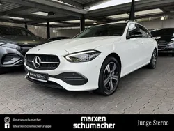 Unilack polarweiß Gebraucht 2022 Mercedes C300e Avantgarde Kombi | 33.480 € (Teuer)