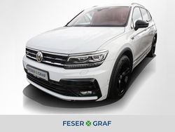 Pure white Gebraucht 2021 VW Tiguan Allspace R-line SUV | 29.940 € (Fairer Preis)