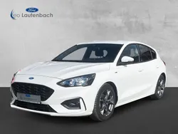 Frostweiß Gebraucht 2020 Ford Focus ST-Line Limousine | 19.200 € (Fairer Preis)
