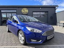 Indicblau metallic Gebraucht 2018 Ford Focus Titanium Limousine | 11.999 € (Guter Preis)