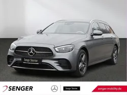 Grau Gebraucht 2021 Mercedes E300 AMG Kombi | 42.290 € (Teuer)