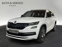 Weiß Gebraucht 2021 Skoda Kodiaq SportLine SUV | 34.960 € (Teuer)