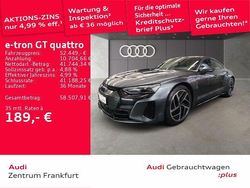 Daytonagrau perleffekt Gebraucht 2022 Audi e-tron GT quattro Ambiente Limousine | 52.449 € (Fairer Preis)