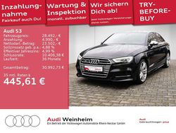 Mythosschwarz metallic Gebraucht 2020 Audi S3 Design Limousine | 28.492 € (Guter Preis)