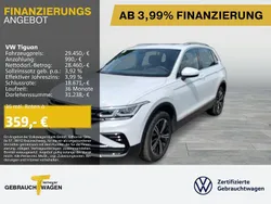 Weiß Gebraucht 2021 VW Tiguan Elegance SUV | 29.450 € (Fairer Preis)
