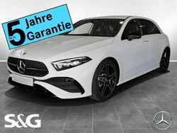 Unilack polarweiß Gebraucht 2024 Mercedes A200 AMG Limousine | 33.999 € (Fairer Preis)