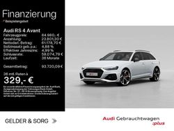 Gletscherweiß metallic Gebraucht 2024 Audi RS4 Ambiente Kombi | 84.980 € (Teuer)