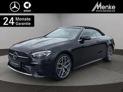 Schwarz Gebraucht 2021 Mercedes E200 AMG Cabrio | 44.980 € (Etwas zu teuer)