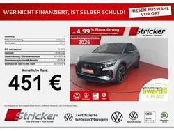 Grau (taifungrau metallic) Gebraucht 2023 Audi Q4 Sportback e-tron S-Line SUV | 37.948 € (Fairer Preis)