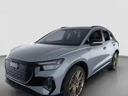 Grau Gebraucht 2024 Audi Q4 e-tron S-Line SUV | 53.900 € (Teuer)