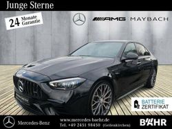 Lack obsidianschwarz (metallic) Gebraucht 2024 Mercedes C63 AMG SE Limousine | 81.950 € (Fairer Preis)