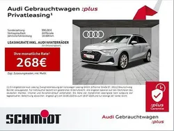 Pfeilgrau perleffekt Gebraucht 2024 Audi A3 Sportback Advanced Limousine | 34.640 € (Guter Preis)