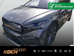 Graphitegrau metallic Gebraucht 2025 Skoda Enyaq iV SportLine SUV | 49.930 € (Guter Preis)