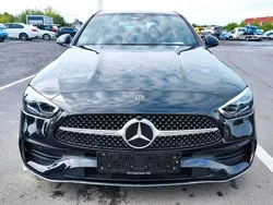 Schwarz Gebraucht 2023 Mercedes C220 AMG line Limousine | 39.399 € (Etwas zu teuer)