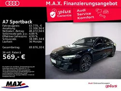 Mythosschwarz metallic Gebraucht 2024 Audi A7 S-Line Kleinwagen | 63.779 € (Etwas zu teuer)