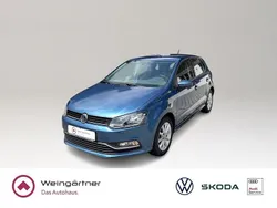 Blau Gebraucht 2015 VW Polo LOUNGE Limousine | 9.170 € (Fairer Preis)