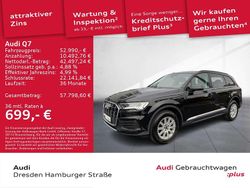 Mythosschwarz metallic Gebraucht 2021 Audi Q7 Performance SUV | 52.990 € (Etwas zu teuer)
