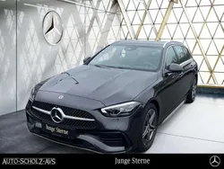 Metalliclack graphitgrau Gebraucht 2024 Mercedes C220 AMG Kombi | 42.760 € (Fairer Preis)
