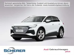 Gletscherweiß metallic (metallic) Gebraucht 2022 Audi Q4 e-tron Basis SUV | 24.900 € (Fairer Preis)