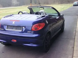 Blau Gebraucht 2006 Peugeot 206 Cabrio | 1.470 € (Guter Preis)