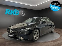 Schwarz Gebraucht 2024 Mercedes A200 AMG Limousine | 33.240 € (Fairer Preis)