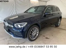Blue metallic Gebraucht 2021 Mercedes GLC300e AMG line SUV | 34.950 € (Fairer Preis)