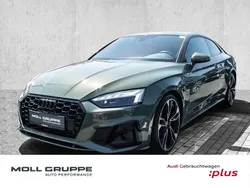 Distriktgrün metallic Gebraucht 2022 Audi A5 S-Line Coupé | 35.480 € (Superpreis)