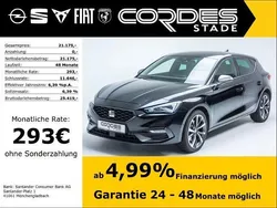 Mitternachtsschwarz Gebraucht 2020 Seat Leon FR Limousine | 21.175 € (Fairer Preis)