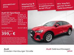Rot Gebraucht 2022 Audi Q3 Sportback Basis SUV | 30.890 € (Fairer Preis)