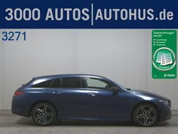 Blau Gebraucht 2020 Mercedes CLA220 Shooting Brake AMG line Kombi | 24.780 € (Fairer Preis)