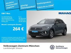 Blau Gebraucht 2024 VW T-Roc R-line SUV | 30.611 € (Guter Preis)