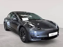 Midnight silver metallic Gebraucht 2021 Tesla Model 3 Performance Limousine | 26.390 € (Superpreis)