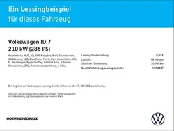 Schwarz Gebraucht 2024 VW ID.7 Pro Limousine | 49.950 € (Etwas zu teuer)