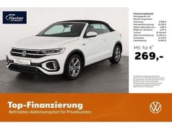 Weiss Gebraucht 2023 VW T-Roc Cabriolet R-line Cabrio | 29.480 € (Guter Preis)