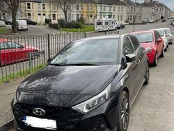 Schwarz Gebraucht 2021 Hyundai i20 N Line Kleinwagen | 14.800 € (Fairer Preis)