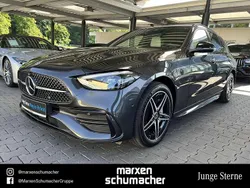 Lack graphitgrau Gebraucht 2023 Mercedes C300e AMG Kombi | 45.340 € (Etwas zu teuer)
